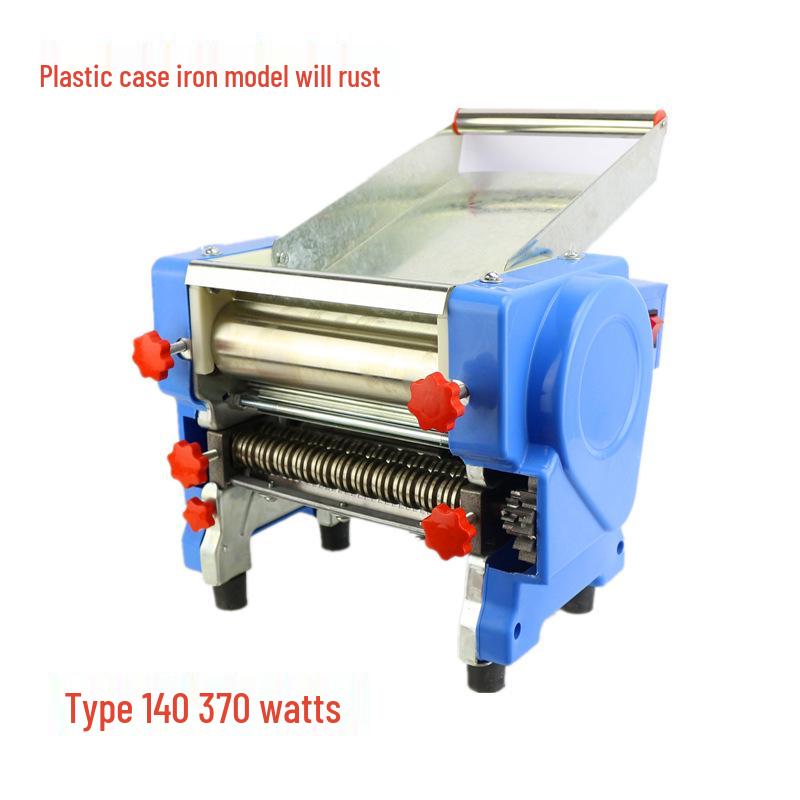 Compact Stainless Steel Electric Noodle Maker: Automatic Multifunction Dough Roller for Home & Commercial Use