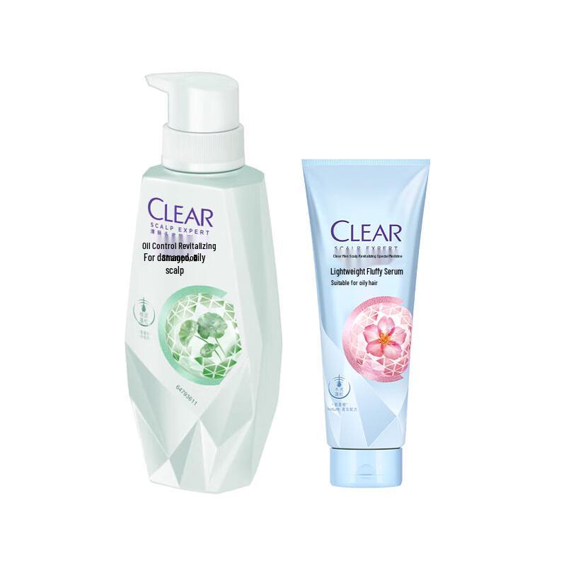 

Clear Scalp Care Oil Control Shampoo & Volumizing Conditioner Set