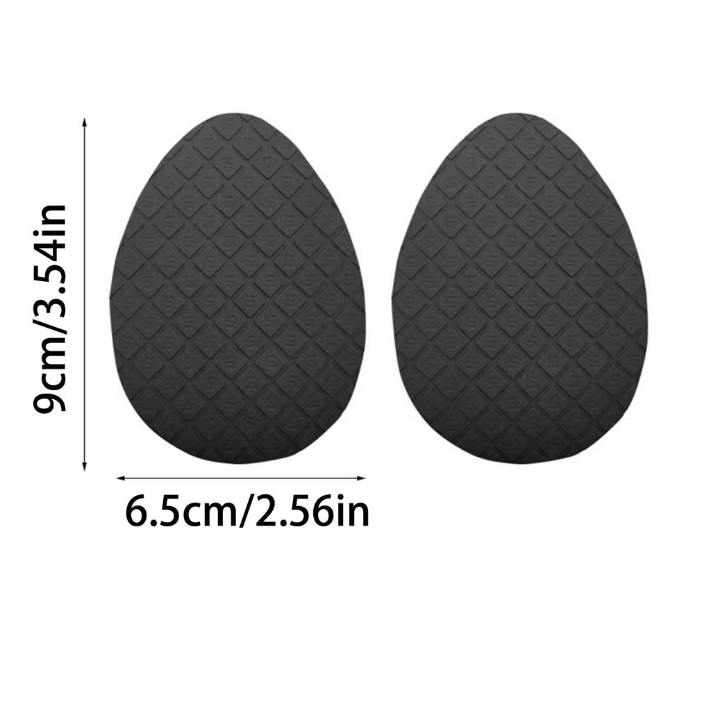 Shoe Sole Wear-resistant Protector Black High Heel Sandal Rubber Non-slip Outsole Pad Self-adhesive Mat Shoes Bottom Stickers