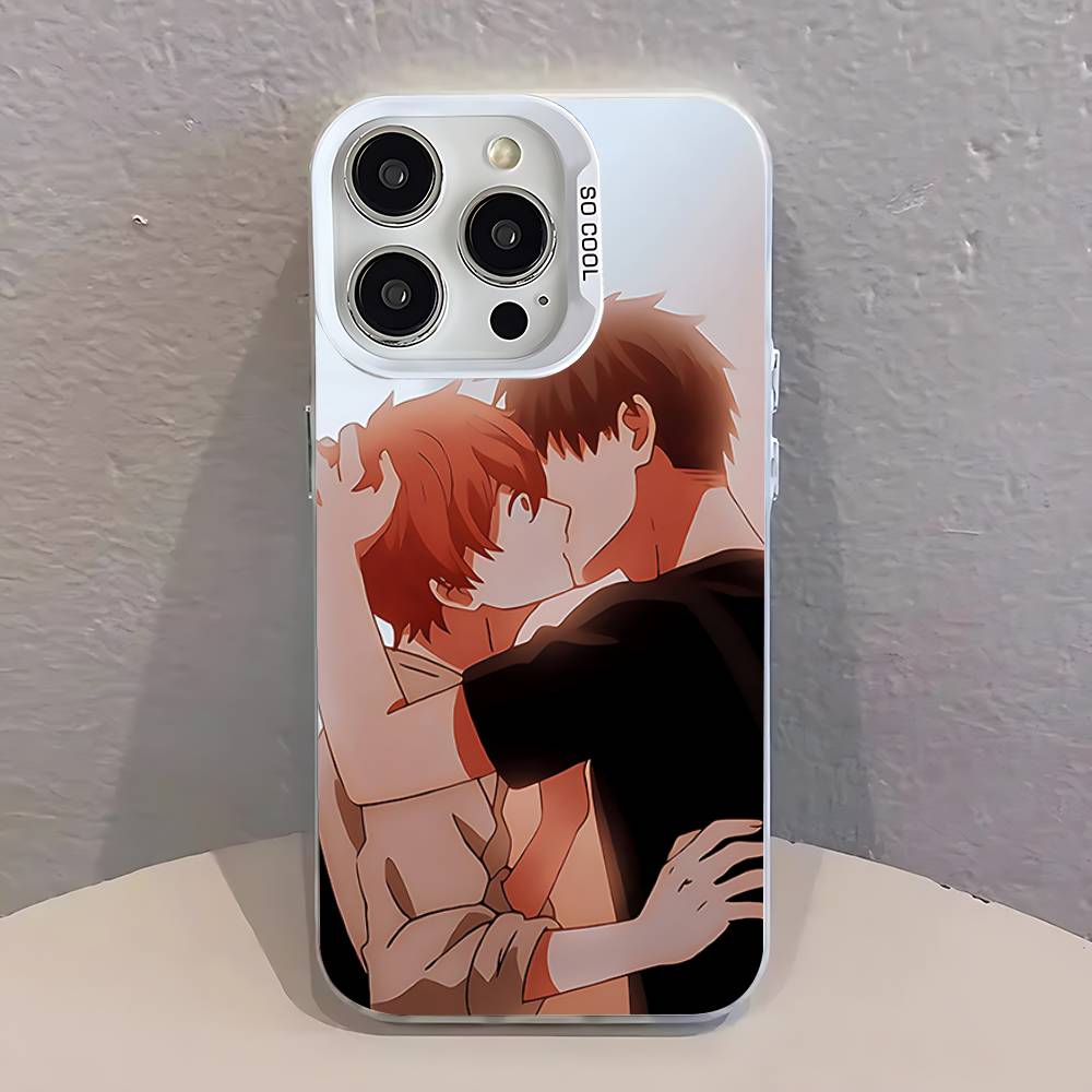 Comics G-Given Yaoi Anime Phone Case For iPhone 17,16,15,14,13,12,11,Pro,Max,Plus,SE,Air,Mini Anti Fall White Bumper