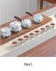 Mutton Fat Jade Celadon Ceramic Tea Set