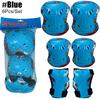 6 In 1 Kids Knee Pads And Elbow Pads With Wrist Guards Set - For Roller Skates, Cycling, Bmx Bike, Skateboard, Inline Skating