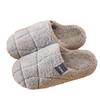 beef tendon sole plush cotton slippers autumn and winter indoor home thick bottom non-slip warm fashion high-end cotton mop