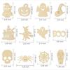 12pcs Pumpkin Head Witch Spider DIY Paintings Made Decorations  Home Decor