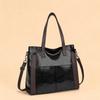 Tote Bag Women Faux Leather Large Capacity Daily Commute