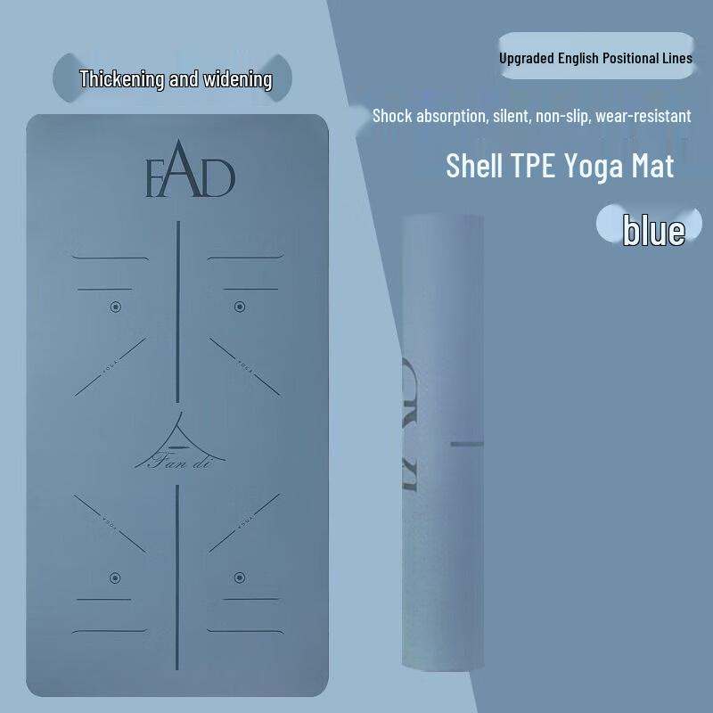 WEZHO Widened Thick TPE Yoga Mat