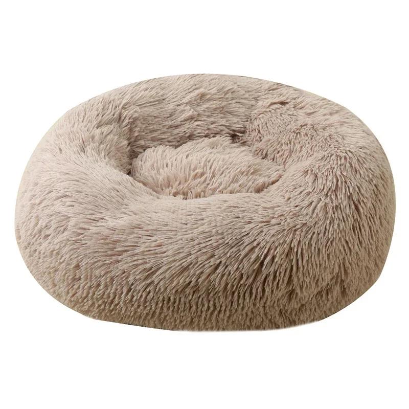 Plush Pet Bed for Dog, XXL Round Mat for Small and Medium Animals, Dog Accessories for Large Dogs, Calming Cat's House