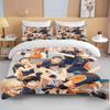 10 Sizes Haikyuu Bedding Sets Cartoon Quilt Bed Cover Anime Duvet Cover Pillow Case Sets Adult Children  Bedding Sets