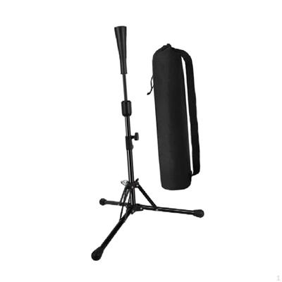 Baseball Batting Tee Adjustable Compact Practice Stand Softball Training for Gym Teams