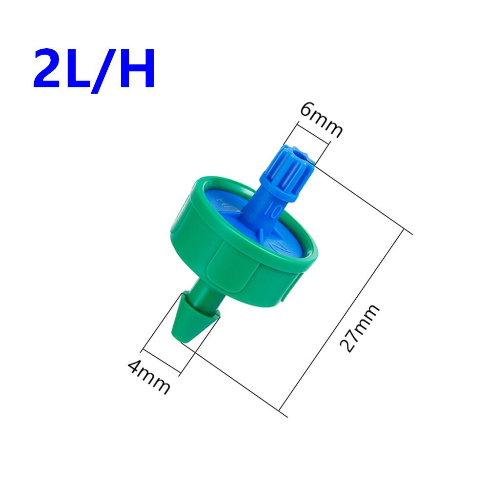 

2/4/8/12/16L Pressure Compensating Dripper Garden Greenhouse Orchard Drip Irrigation System Sprinkler Drip Stabilizers 50Pcs