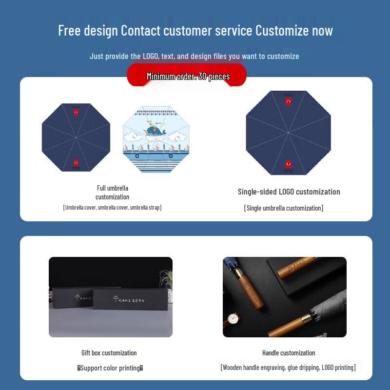 Tianwei Large Automatic 24-Rib Windproof UV Umbrella