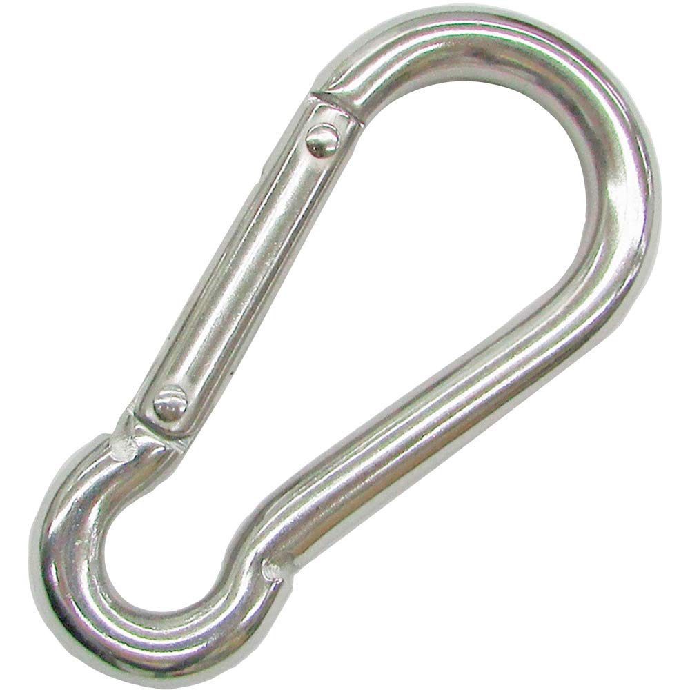 TRUSCO TSF-7BE Stainless Steel Snap Hook, BE Type, Wire Diameter 0.3 inches (7 mm) Wire diameter φ7 x
