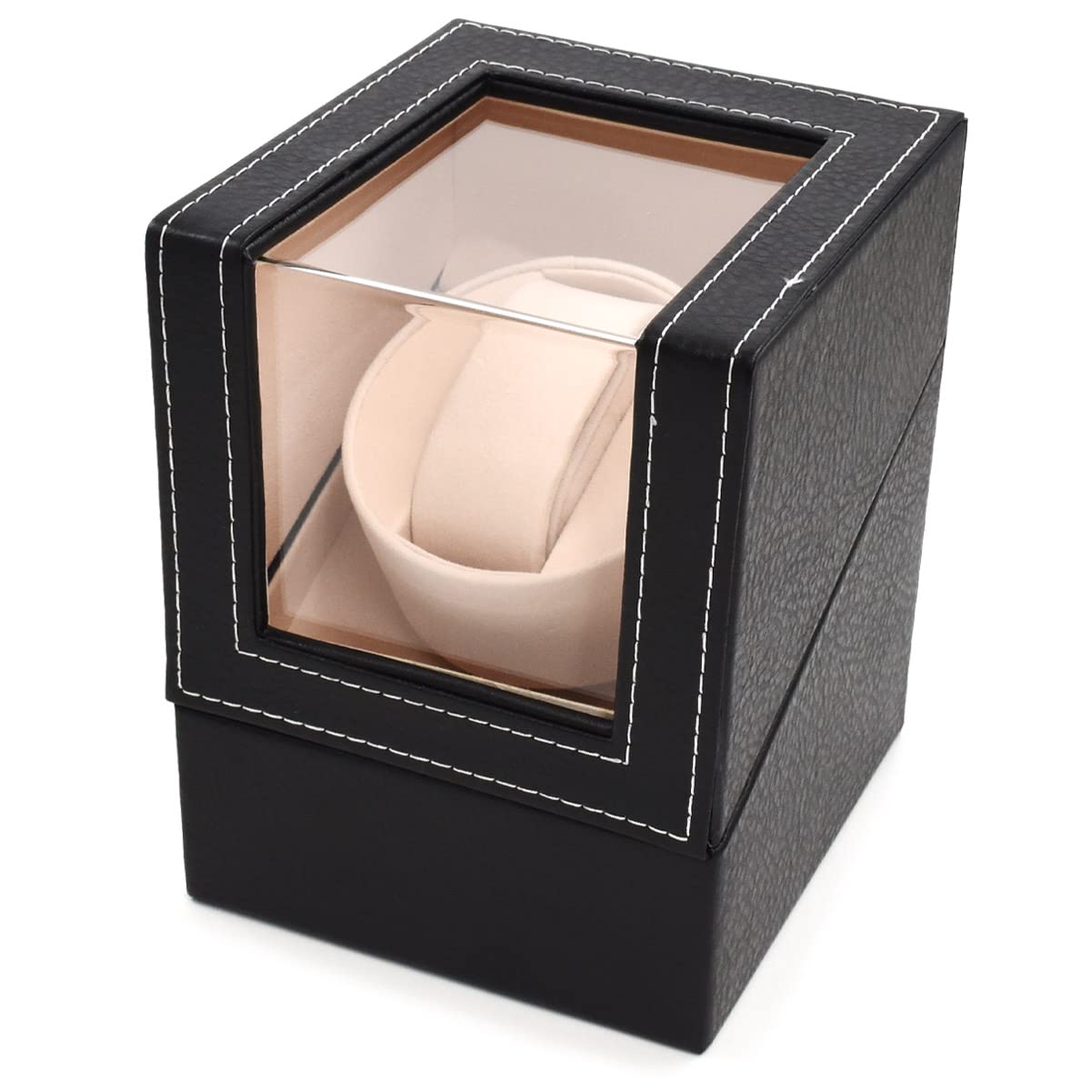 

Заводная машина для одних часов с двунаправленным USB-питанием AA, подарок на День отца, автоматическая, бесшумная, заводная, корпус, часы, питание, батарея, подарок отцу, [Черный] чёрный