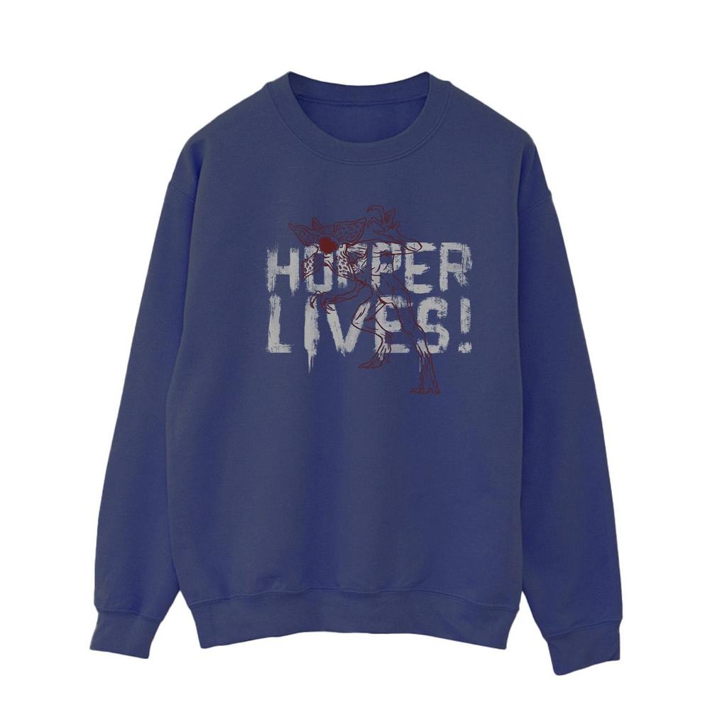 Netflix Womens/Ladies Stranger Things Hoppers Live Sweatshirt