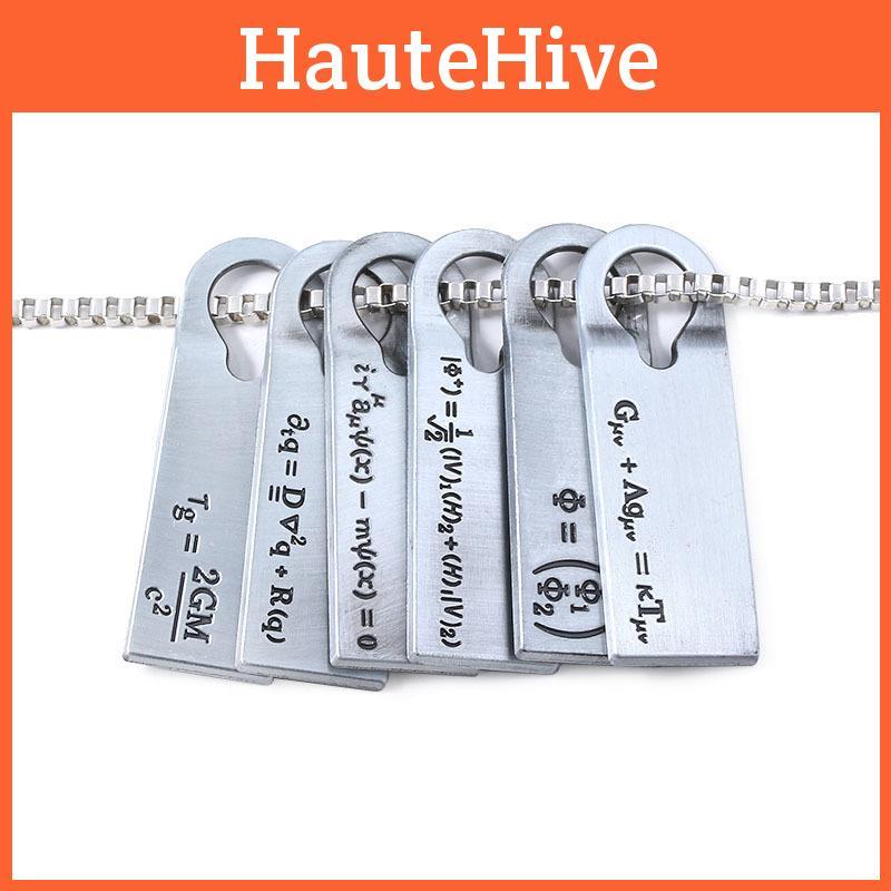 Death Stranding Chemical Physical Equations Alloy Pendant Chain Gifts Anime