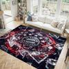 Design Bayernu Mnichov Křišťálový sametový koberec Útulný Ne?Protiskluzová tištěná předložka do ložnice, obývacího pokoje, předsíně