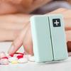 7 Days Weekly Folding Pill Box Plastic Organizer Vitamin Pill Dispensing Medicine Box