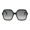 GUCCI Temple Logo - Butterfly Sunglasses Unisex Couple Black