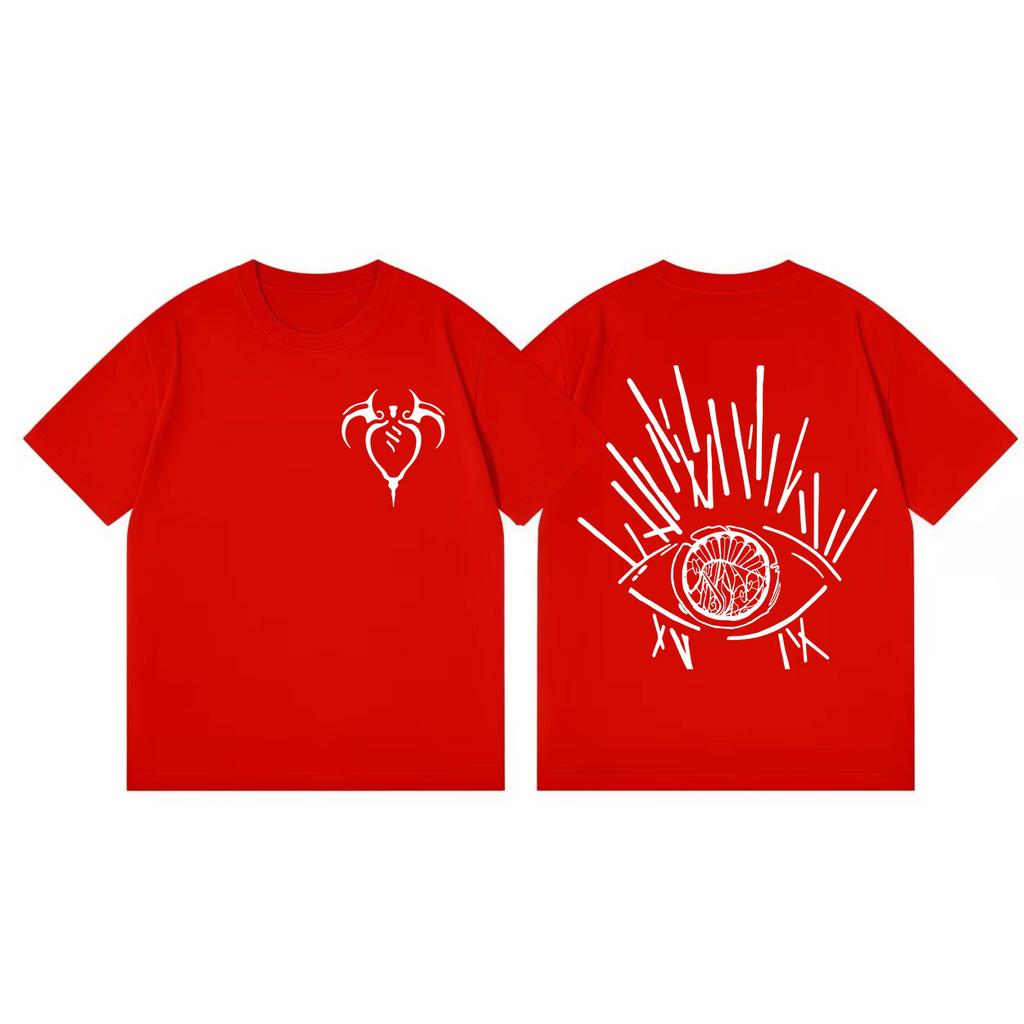 Arcane Game Merch Tshirts High Quality Fashion Short Sleeve Tshirt Men Women Clothing Casual Oversized T Shirts Streetwear