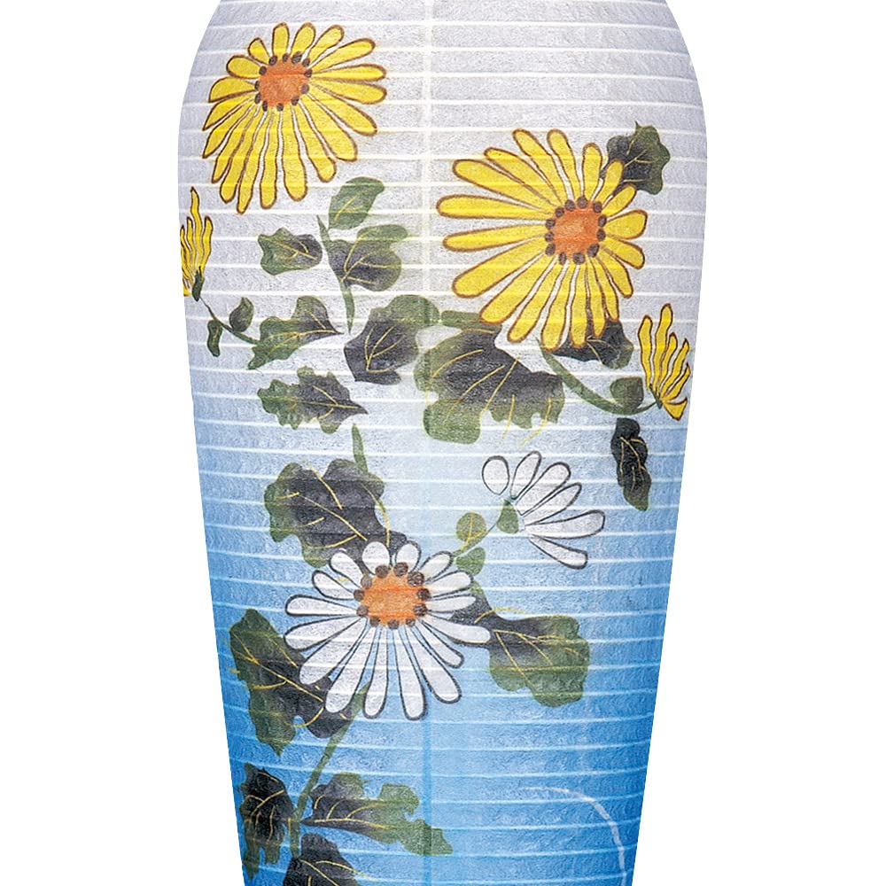 Obchod s buddhistickými oltáři Takita Shoten Mini Bon lucerna Kodama Minogiku Výška 25cm x Průměr ohniště 10cm přírodní bílý washi moderní Bon stolní lucerna