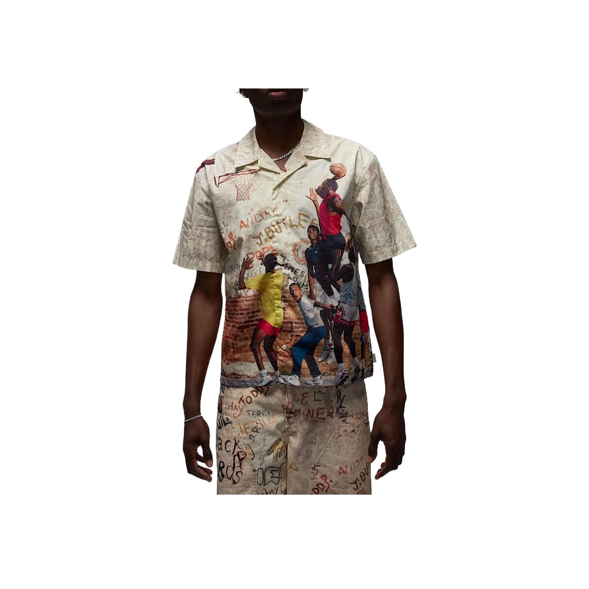 

Рубашка для лагеря Air Jordan Sail Мужская Топы Белый HF9347-133 L