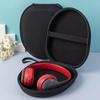 Foldable EVA Anti-Fall Portable Headphone Storage Bag with Zipper for Large Neck-Hanging Bluetooth Headphones