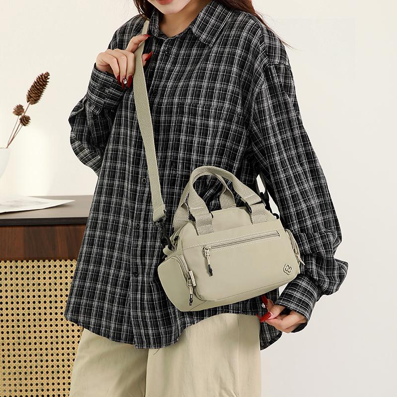 Multi Pocket Nylon Handbag Casual Crossbody Bag for Women