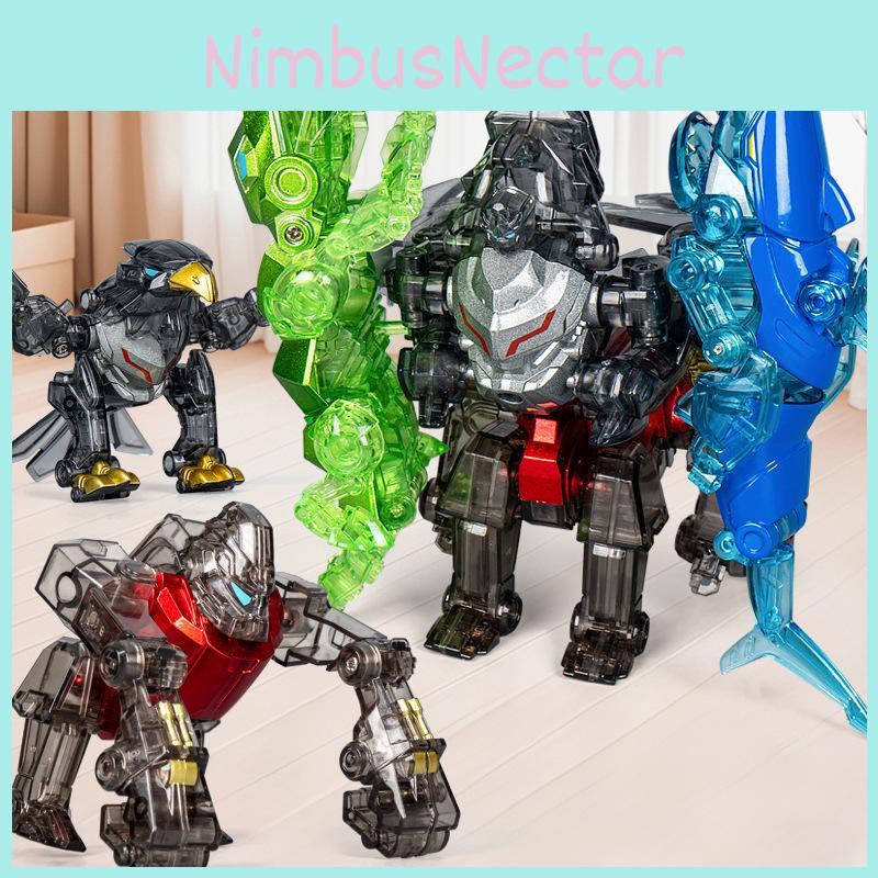 Childrens Alloy Transforming Gorilla Robot Toy With Diy Assembly For Boys And Collectors