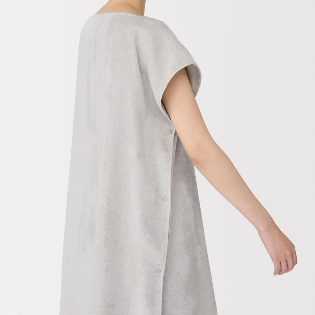 MUJI Bath Towel Poncho 70 X Gray 23113281 190cm,