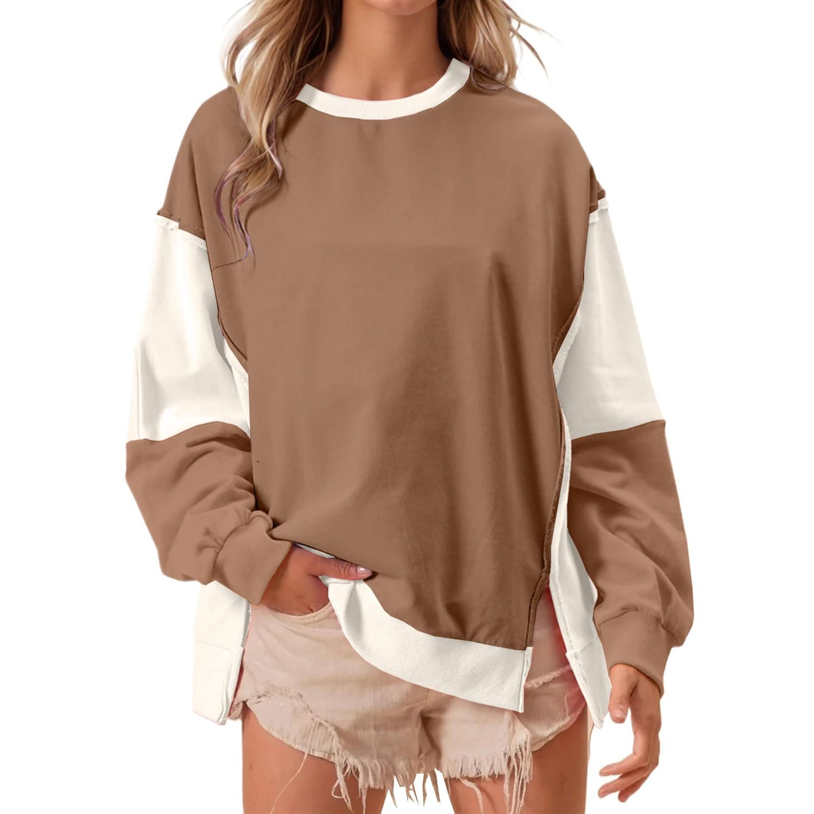 

Женские толстовки большого размера, флисовые толстовки, свитера с длинными рукавами, пуловер, осенняя одежда S