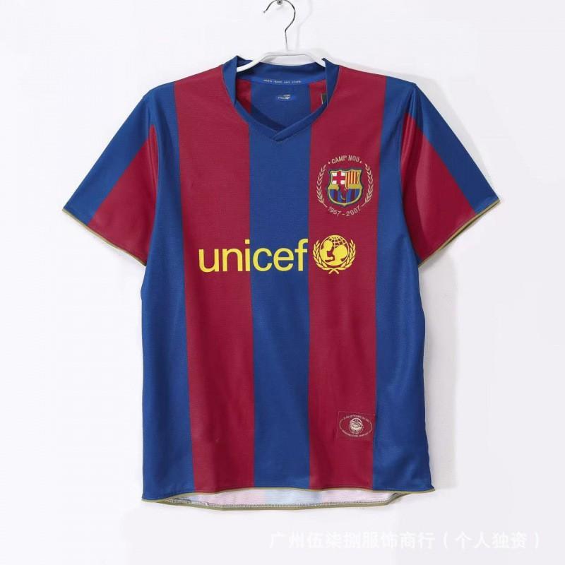 Klassiek Retro Voetbalshirt Korte Mouw Team Sport Training Kleding