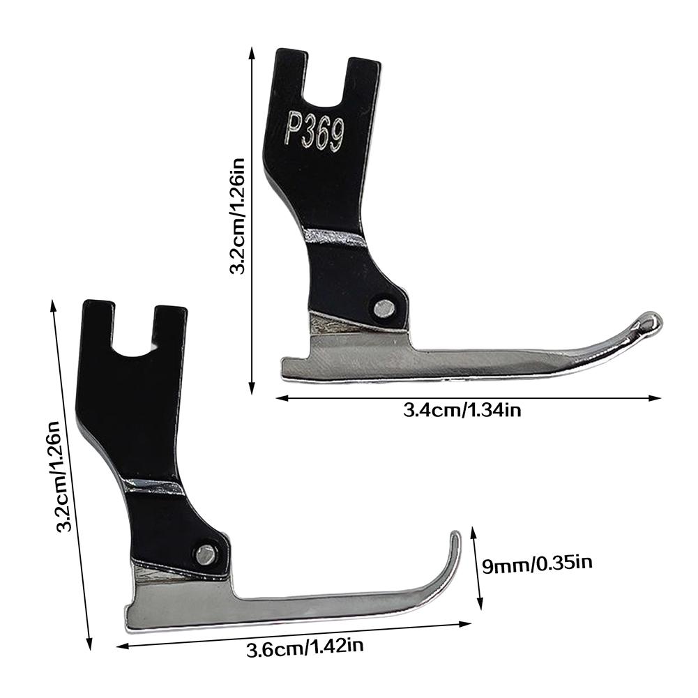 P369 Neuer Perlen Pailletten Spezial Nähfuß Verschleißfest Einfach zu Bedienen Hochzeitskleid Perlenstoff Nähmaschinenzubehör