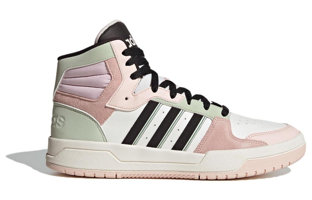 adidas Neo Entrap Mid Cushioning, Wear Resistant Mid Top Skateboard Shoes Unisex Pink ID6009