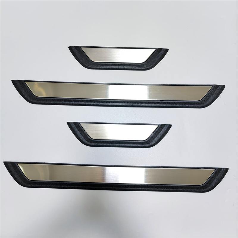 For Lexus RX NX 350h 450h+   Car Styling Door Sill Pedal Protector Stainless Kick Scuff Plate Cover Stickers Accessories