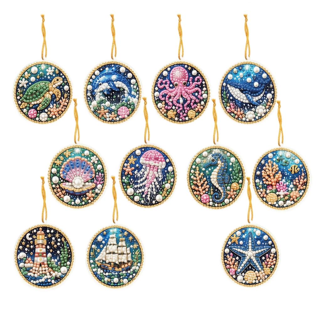 Christmas Hanging Ornament, 2D Christmas Tree Decoration