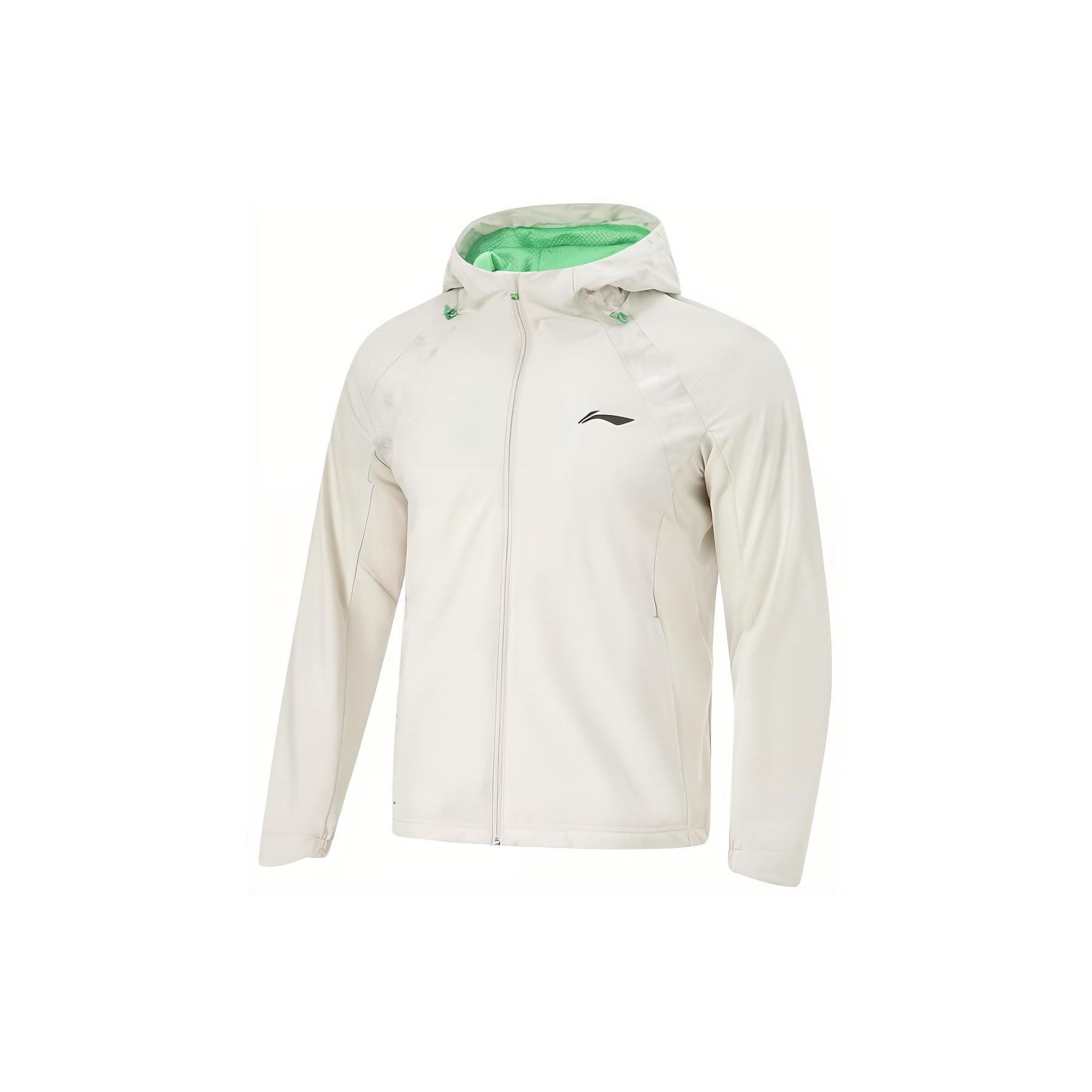 Мужской тренч Li Ning Серебристо-березовый серый AFDU047-3 L