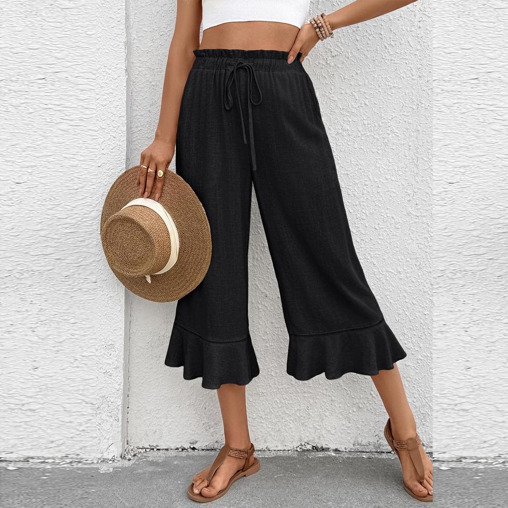Women's Casual Fashion High-Waisted Pants