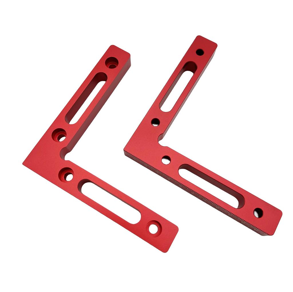 Ansimple Right Angle Set of Corner Fixing 90 Degree Right Perfect DIY Aluminum Alloy Ruler, 2, Clamp, L-Shaped Clamp, Tool, Angle, Woodworking,