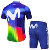 Mens Cycling Jersey Set Short Sleeve Breathable Road Bike Apparel Outdoor Sport Wear