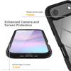 Clear Case for iPhone 17 Air PC+TPU Phone Back Cover with PET Screen Film