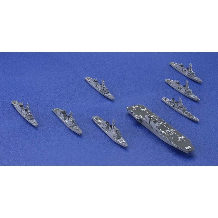 Fujimi Model 1/3000 Collecting Warship Series No.30 Maritime Self-Defense Force Escort Flotilla 1 Warship Model 30 Gray