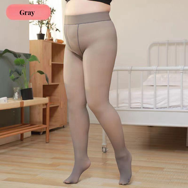 New 130Kg Warm Winter Tights Plus Size Sexy Pantyhose Women Fake Stockings Panty Skin Effect Thick Translucent Tights