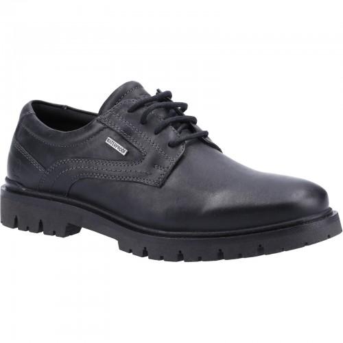 Hush Puppies Mens Parker Leather Oxford Shoes