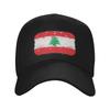 UnisexLebanon Flag Heart Hat Vintage  Baseball Caps Adjustable Casual Wear