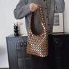 Designer Geometrische Schultertasche Für Damen Top Marke Handtasche Luxus Glänzender Nieten Handgefertigt Abend-Clutch Tasche Mode Party Portemonnaie