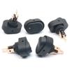 2Pcs 3 Pin LED Lighted On Off Switch Toggle Switch 12V 30A Oval Rocker Switch For Automative Car RV Marine Boat