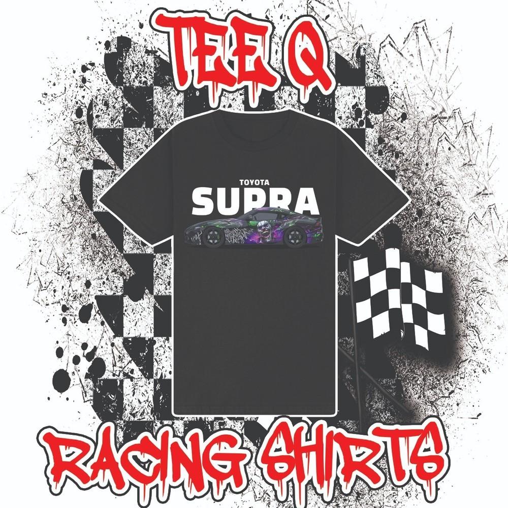 Футболка Toyota Supra A90  Джокер  Черная JDM ~ 100% Австралийский Хлопок Унисекс XL