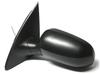 Opel Corsa C 2000- manual outside mirror BLACK left