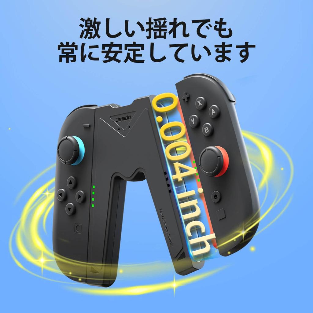 Jemdo Charging Grip with 2025 for Easy to Lightweight LED Charging Super Fast Charging While You Includes to Charging Cable (Compatible Models)