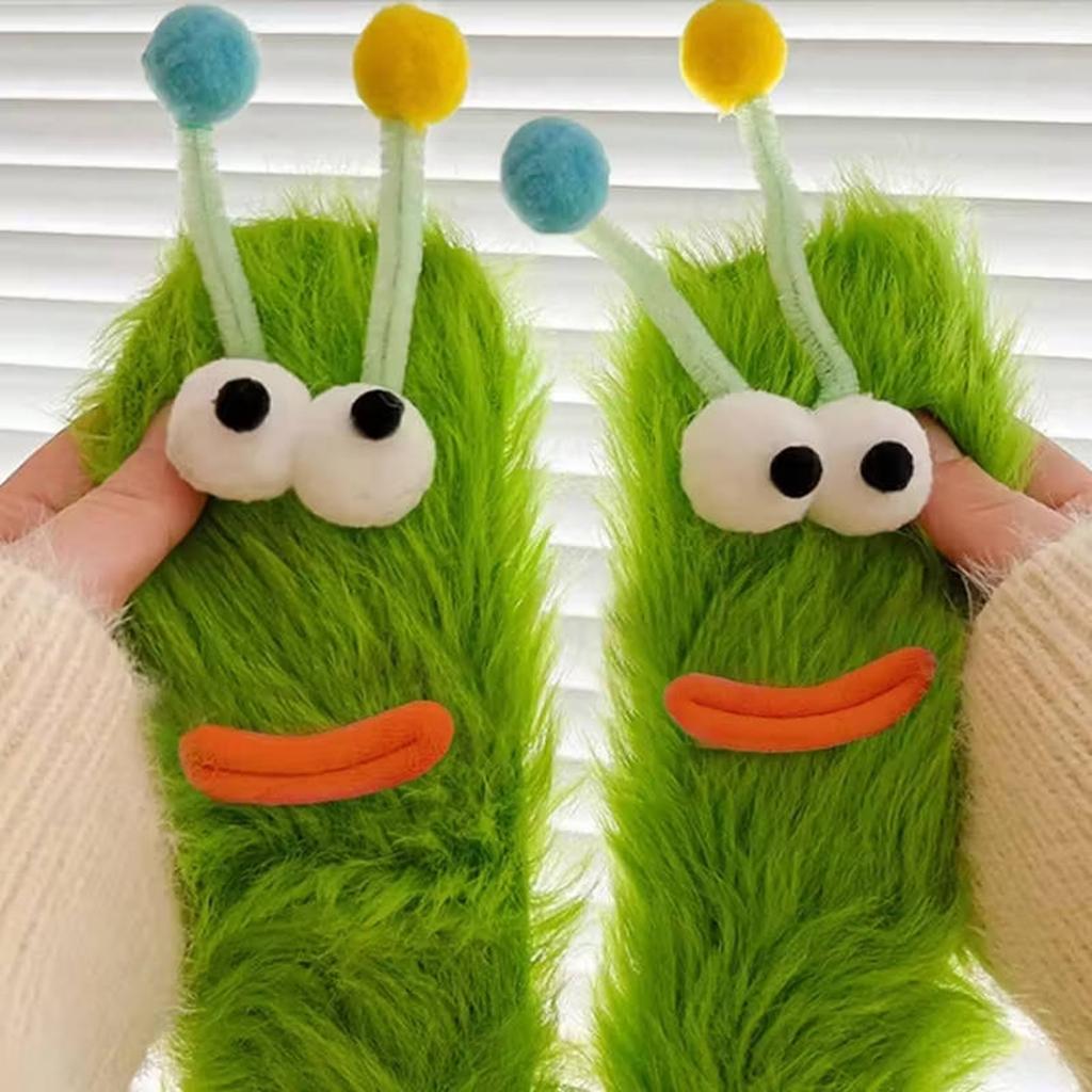 Ugly And Cute Women's Mid-tube Socks And Winter Floor Sleeping Socks Home Furry Cute Warm Couple Socks.